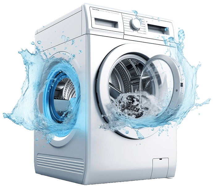 Blue and White Simple Laundry and Dry Cleaning Services Promo Instagram Post - 1
